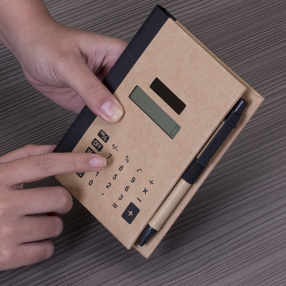 Bloco de Anotações com Autoadesivos e Calculadora - Imagem 3