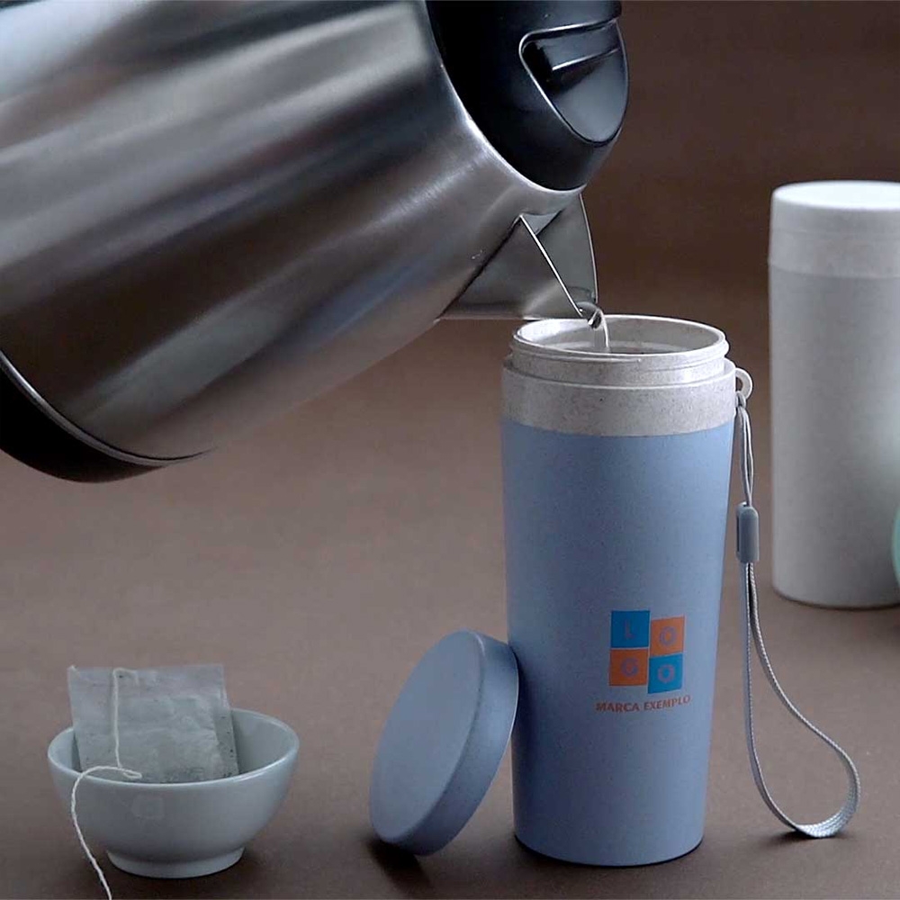 Copo Fibra de Bambu 350ml - Imagem 4