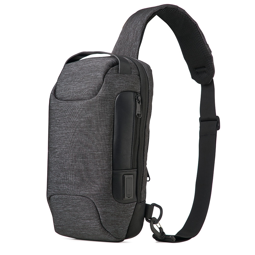 Mochila de Ombro USB Anti-Furto - Imagem 7